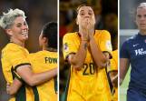 Michelle Heyman was selected in the Matildas squad. Picture ACM