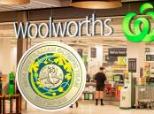 Limited edition $2 coloured gold coins at Woolworths. Picture RAM/Shutterstock