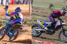 Sibling racing duo Danielle and Dylan McDonald. Images supplied