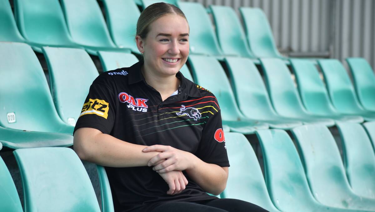 Marley Cardwell is looking forward to donning the Penrith Panthers jersey during the 2023 Tarsha Gale season. Picture by Jude Keogh. 