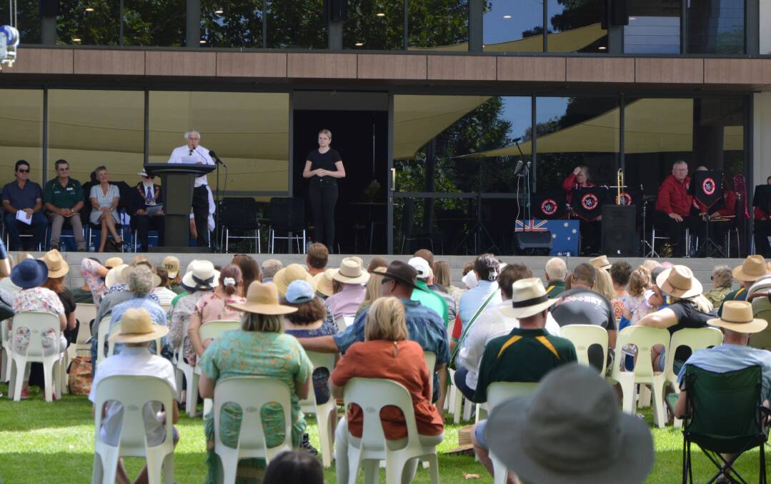 The Parkes Shire Australia Day Committee has made some changes to our Australia Day awards and its nomination process, as well as boosting the celebrations. Pictured is last year's Australia Day ceremony in Cooke Park. Photo by Christine Little